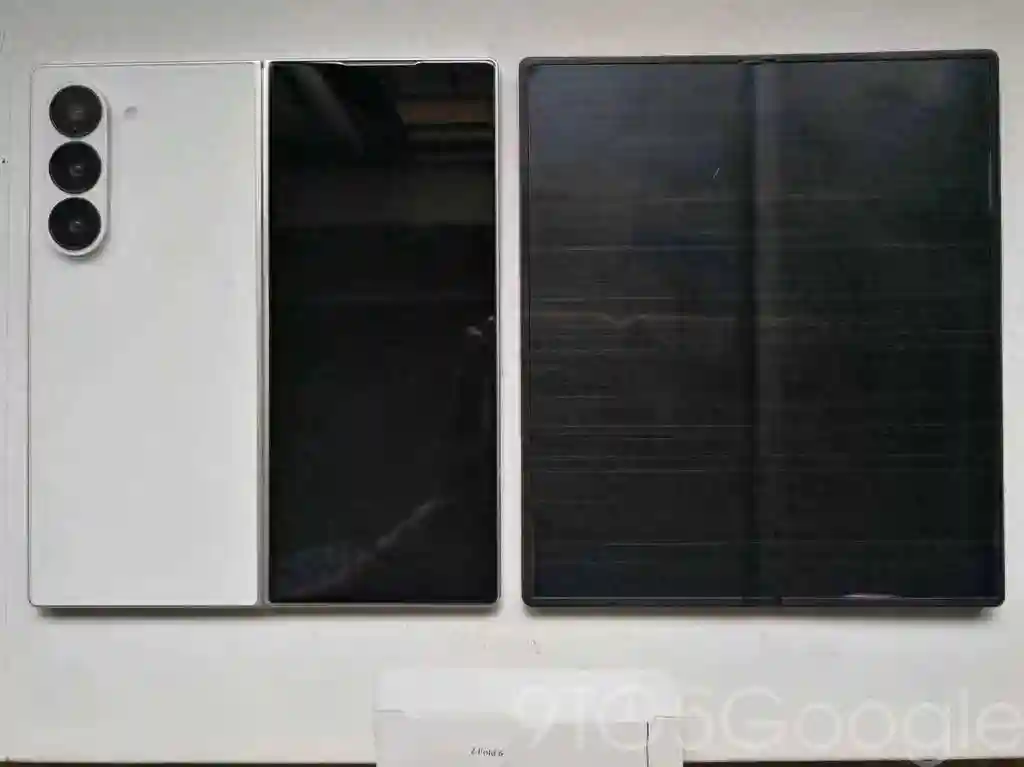 三星Galaxy Z Fold6/Flip6手机原型机曝光：屏幕有折痕、边框收窄
