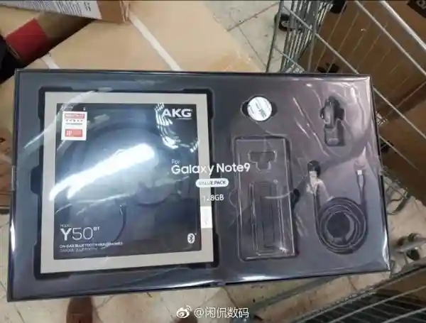三星Note9套装曝光 买手机送千元耳机？