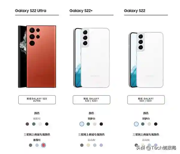 三星Galaxy S22系列哪款最值得买？了解三者有何区别之后再入手