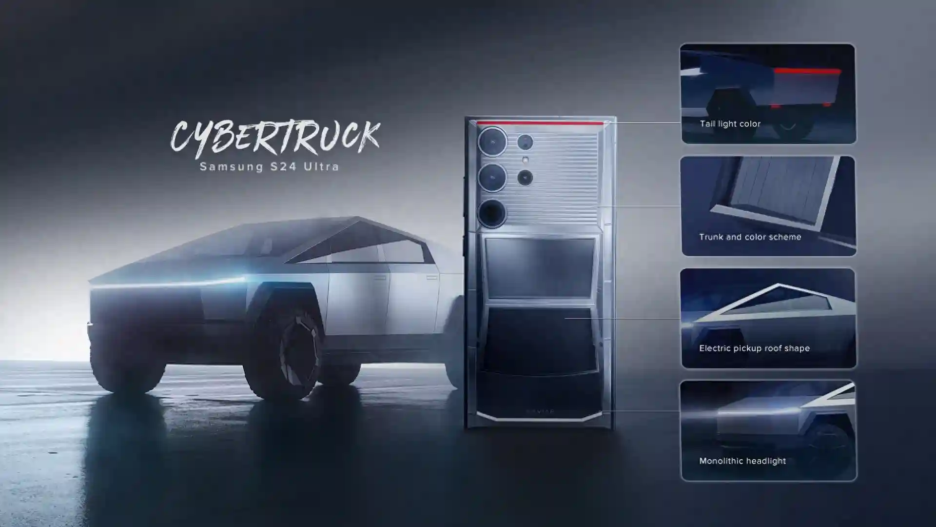Caviar推出Cybertruck版三星S24 Ultra手机，限量99台