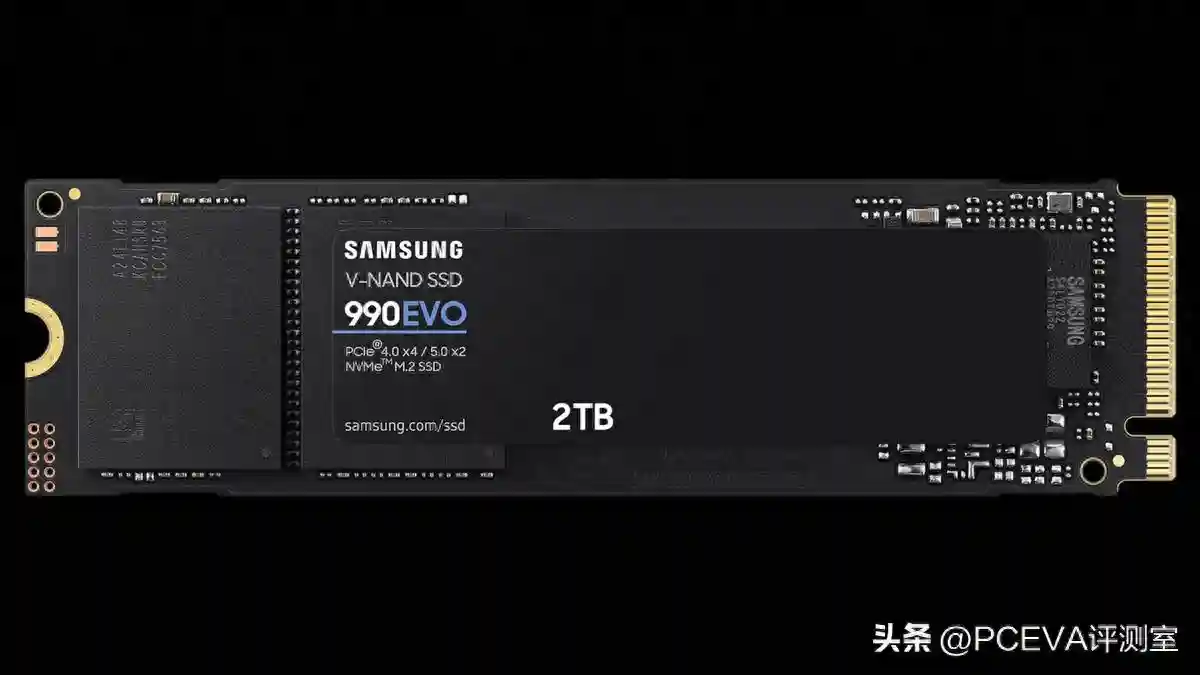 双模切换：三星990 EVO同时支持PCIe 5.0 x2和PCIe 4.0 x4接口
