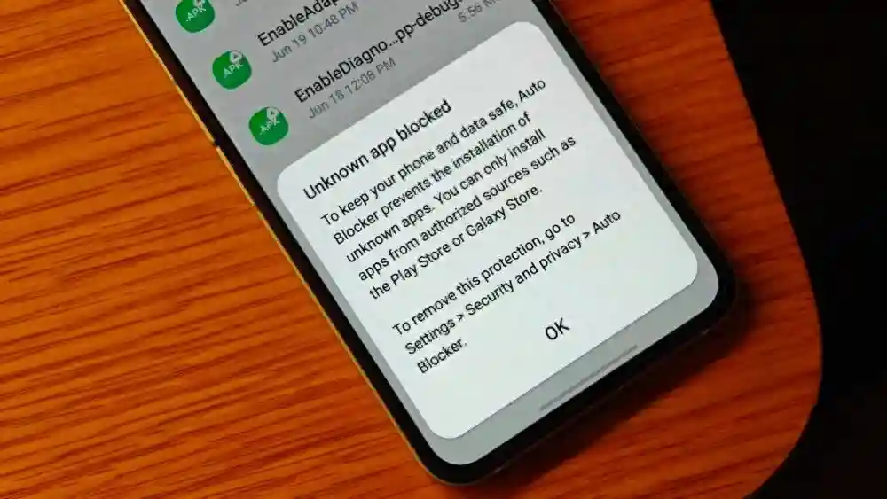 三星Galaxy Z Fold6/Flip6手机默认已阻止侧载App