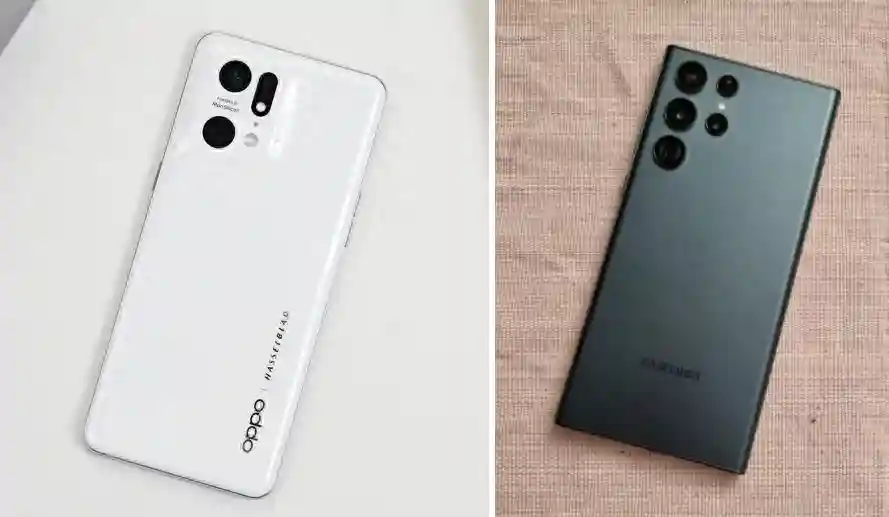 辨识度拉满！Find X5 Pro对比三星S22 U，谁的设计更讨喜？