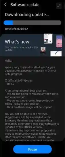 三星Z Fold 4美国推送安卓13/One UI 5.0正式版